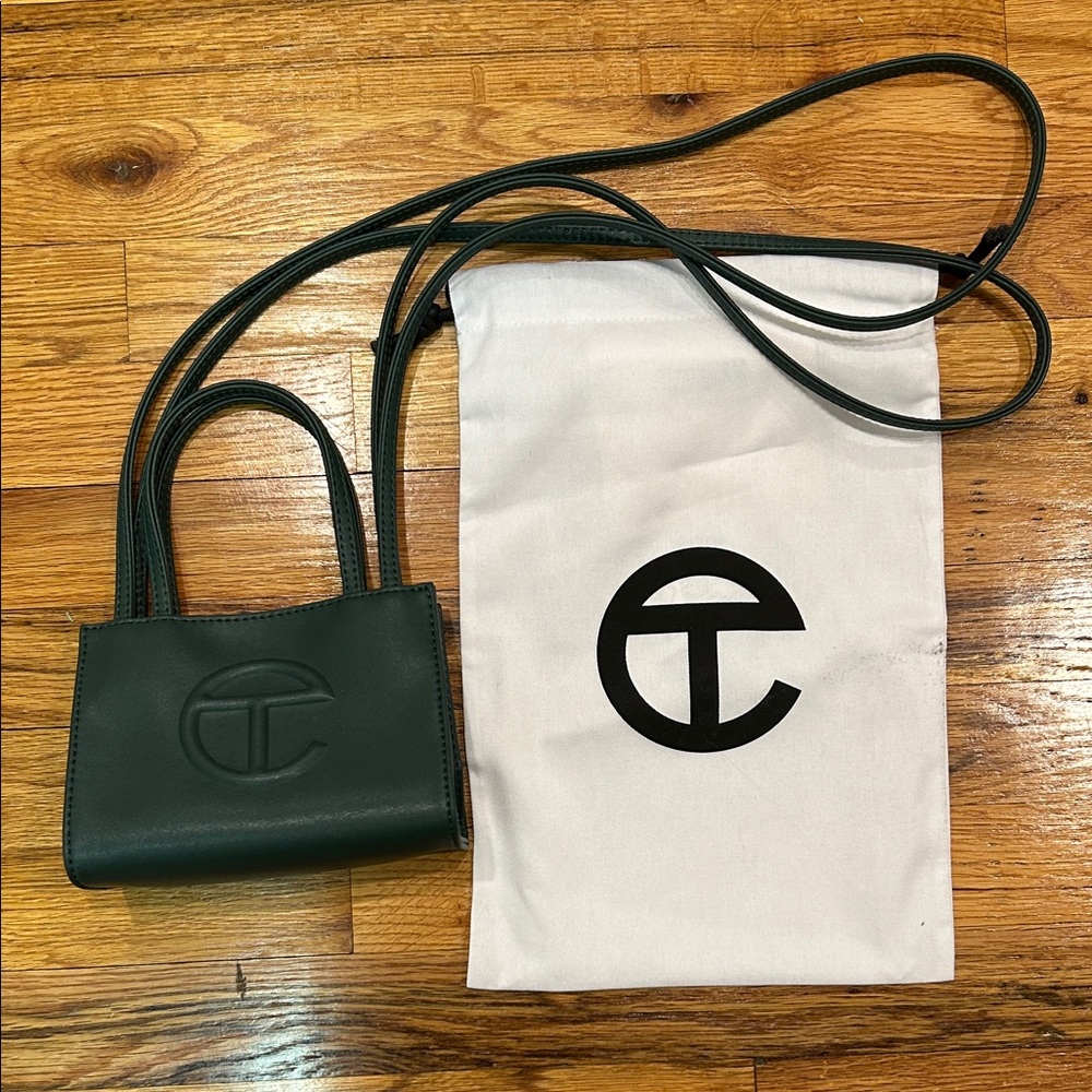 Telfar Green Mini Bag